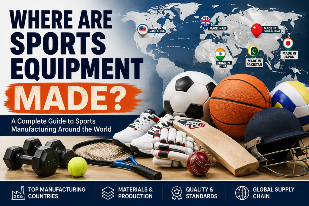 Where Sports Equipment Are Made?